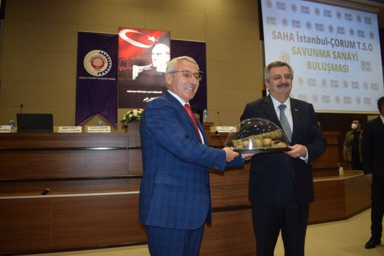 Saha İstanbul Çorumlu sanayicilerle buluştu