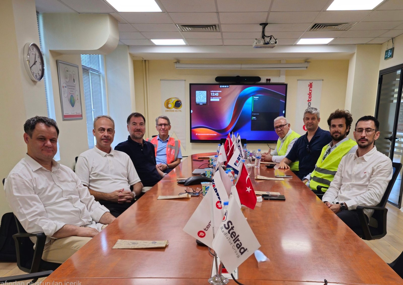Termo Teknik ve FORTES Mühendislik toplantısı