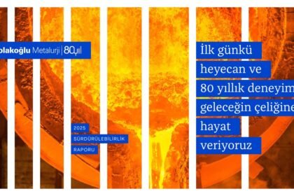 Çolakoğlu Metalurji 2025 Sürdürülebilirlik Raporu kapağı