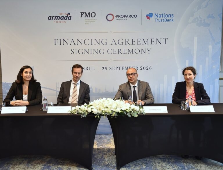 Armada Gıda, FMO ve PROPARCO ile 110 milyon dolarlık sendikasyon kredisi imzaladı