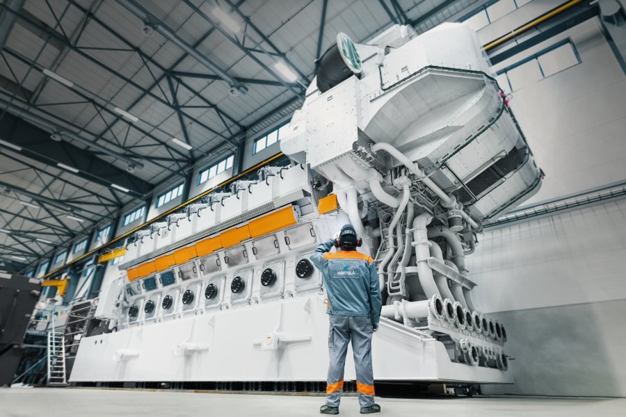 Wärtsilä 46TS motorlu santral