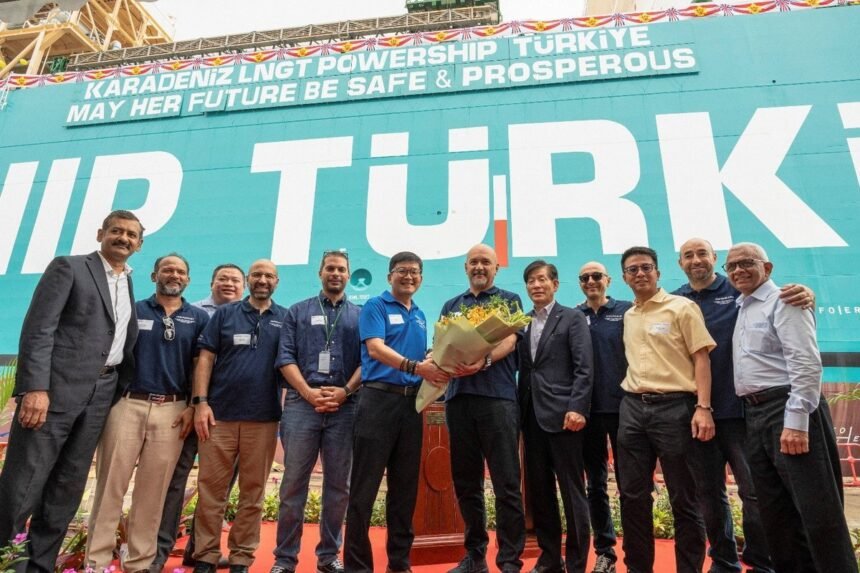 Karpowership LNGT Türkiye isim verme töreni