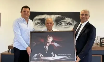 Eren Esen, Salih Esen ve EBSO Yönetim Kurulu Başkan Vekili Hakan Ürün